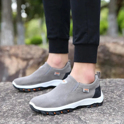 Heren comfortabele Wandelschoen zonder veteres - Ortho slip-on