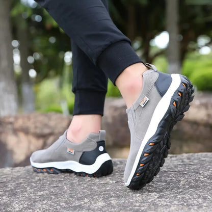 Heren comfortabele Wandelschoen zonder veteres - Ortho slip-on