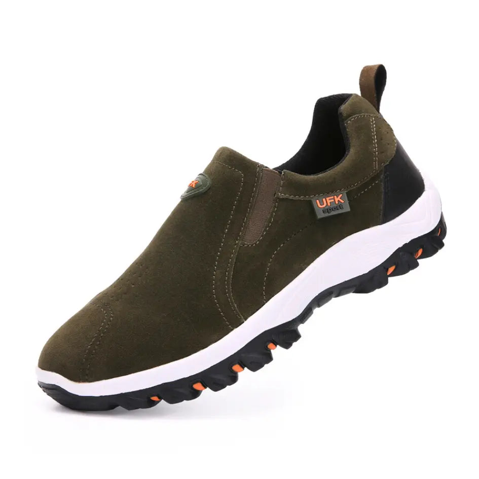 Heren comfortabele Wandelschoen zonder veteres - Ortho slip-on