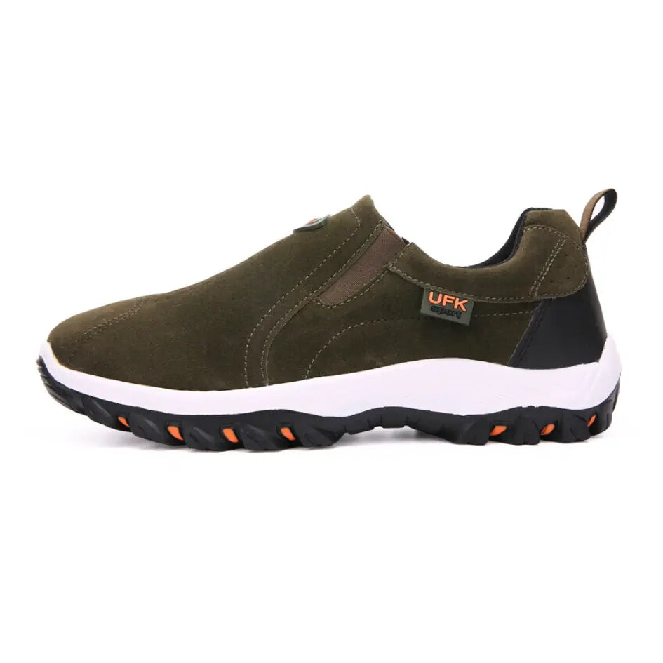 Heren comfortabele Wandelschoen zonder veteres - Ortho slip-on