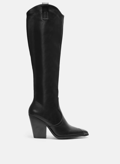 Roxy Schwarz Cowboy Stiefel