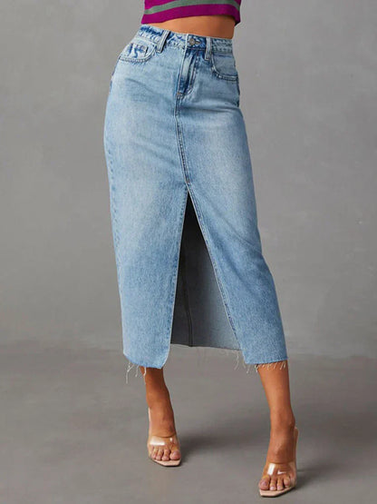 ROMHILD Denimrock mit Schlitz