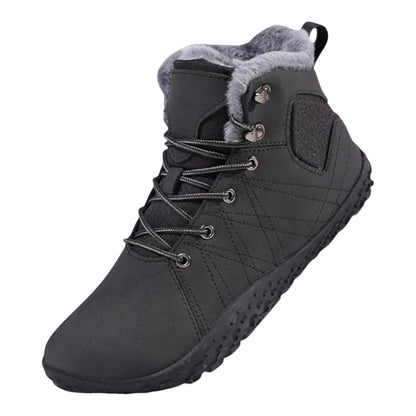 Dames en Heren Gevoerde Barefoot Wandelschoenen – Natuurlijk Loopcomfort en Warme Ondersteuning