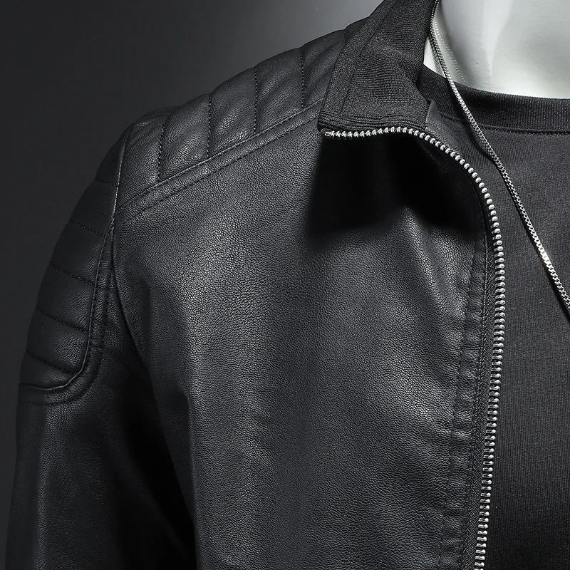 Premium Designer Lederjacke