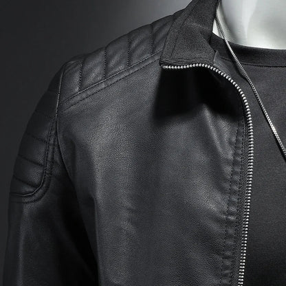 Premium Designer Lederjacke