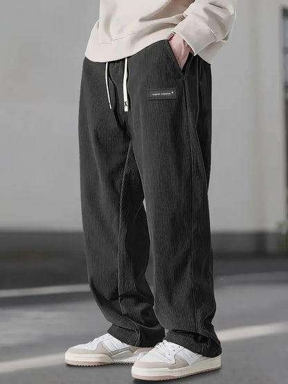 Herren Corduroy Hose – Komfort-Passform mit Elastischer Taille | Salzburg Mode