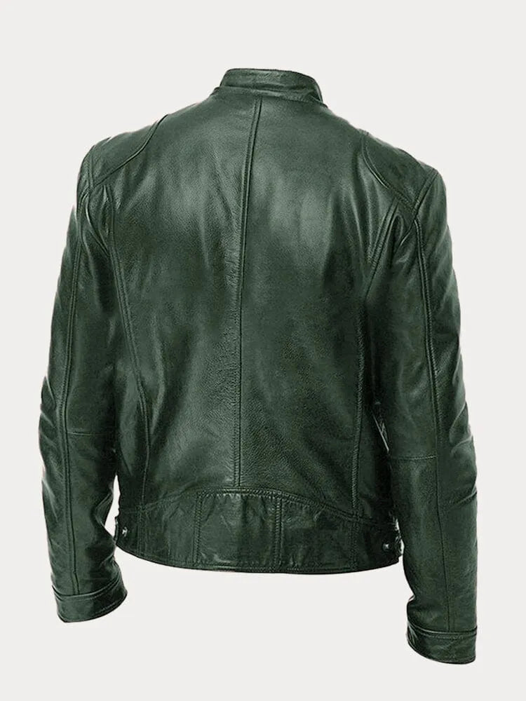 Lederjacke Essential