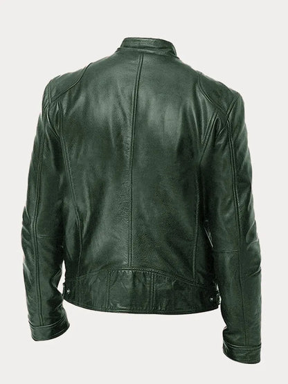 Lederjacke Essential