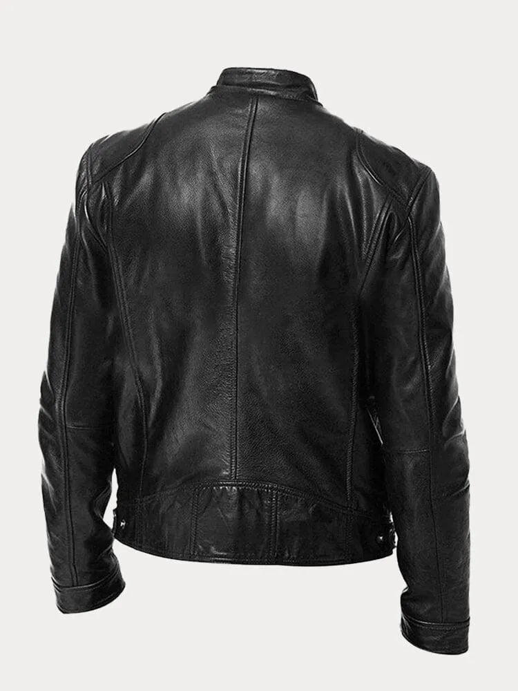 Lederjacke Essential