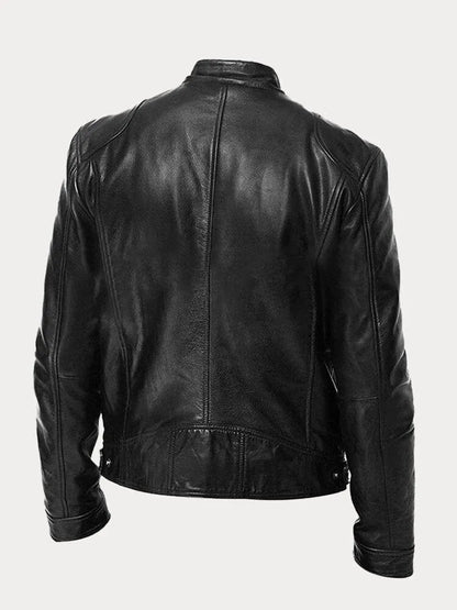Lederjacke Essential