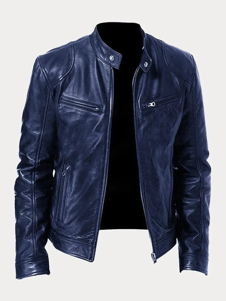 Lederjacke Essential