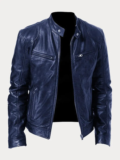Lederjacke Essential