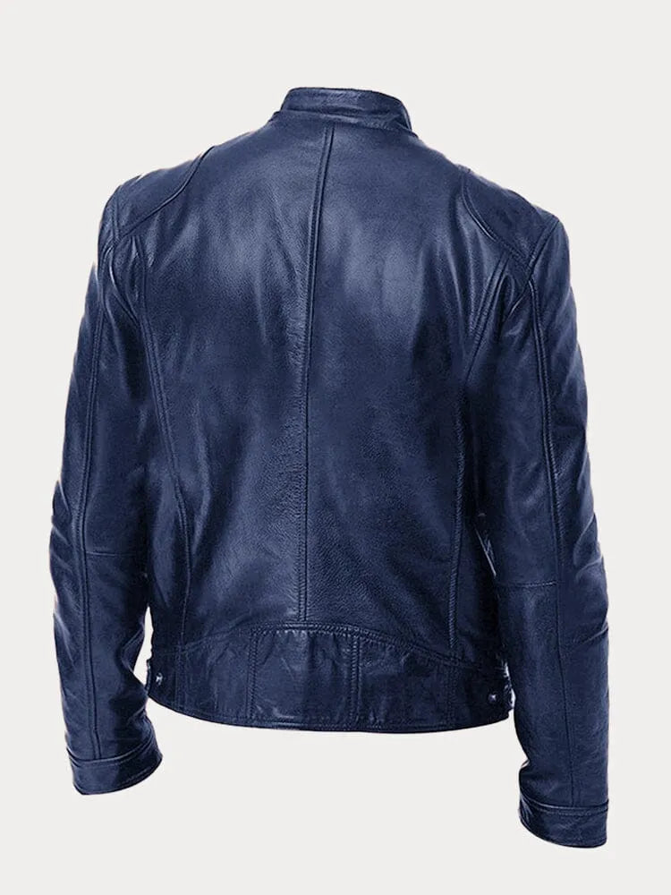 Lederjacke Essential