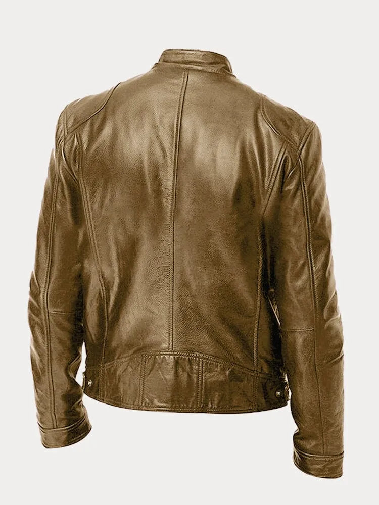 Lederjacke Essential