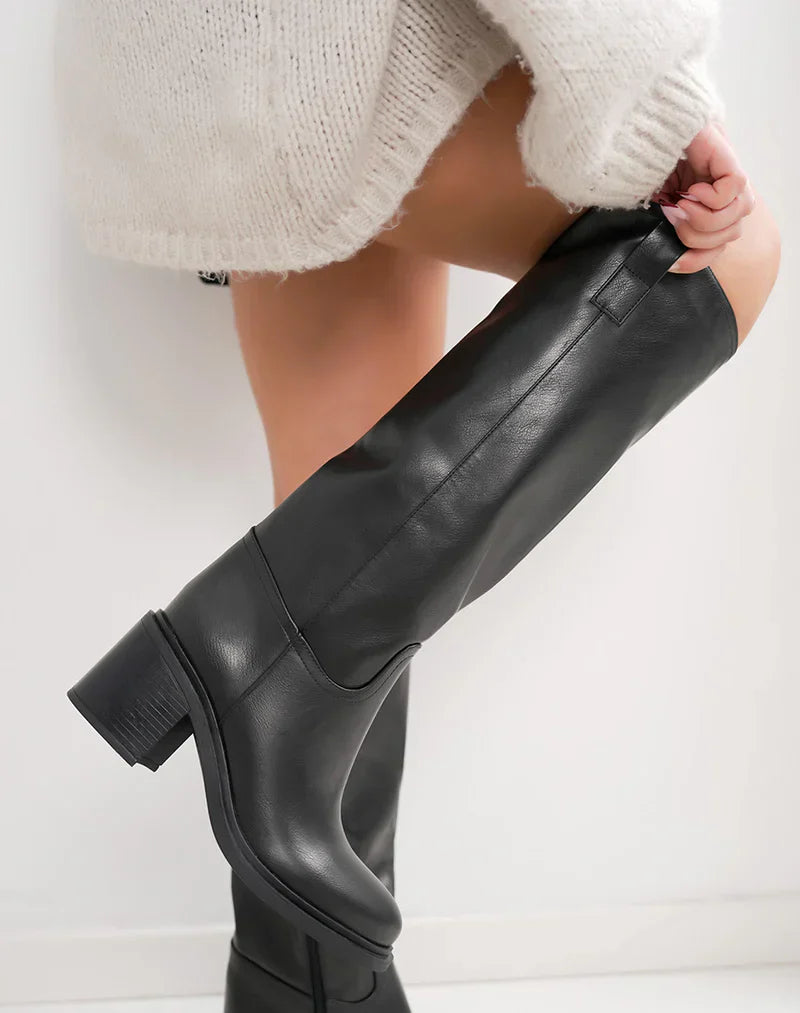 Samira Schwarz Stiefel
