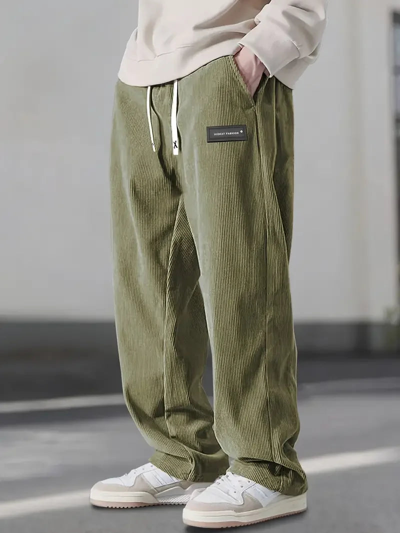 Herren Corduroy Hose – Komfort-Passform mit Elastischer Taille | Salzburg Mode