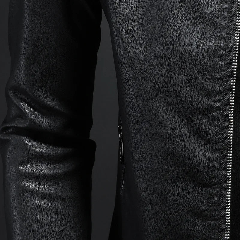 Premium Designer Lederjacke