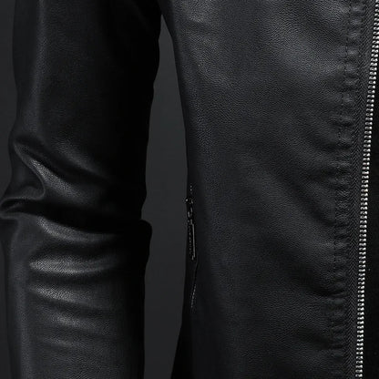 Premium Designer Lederjacke