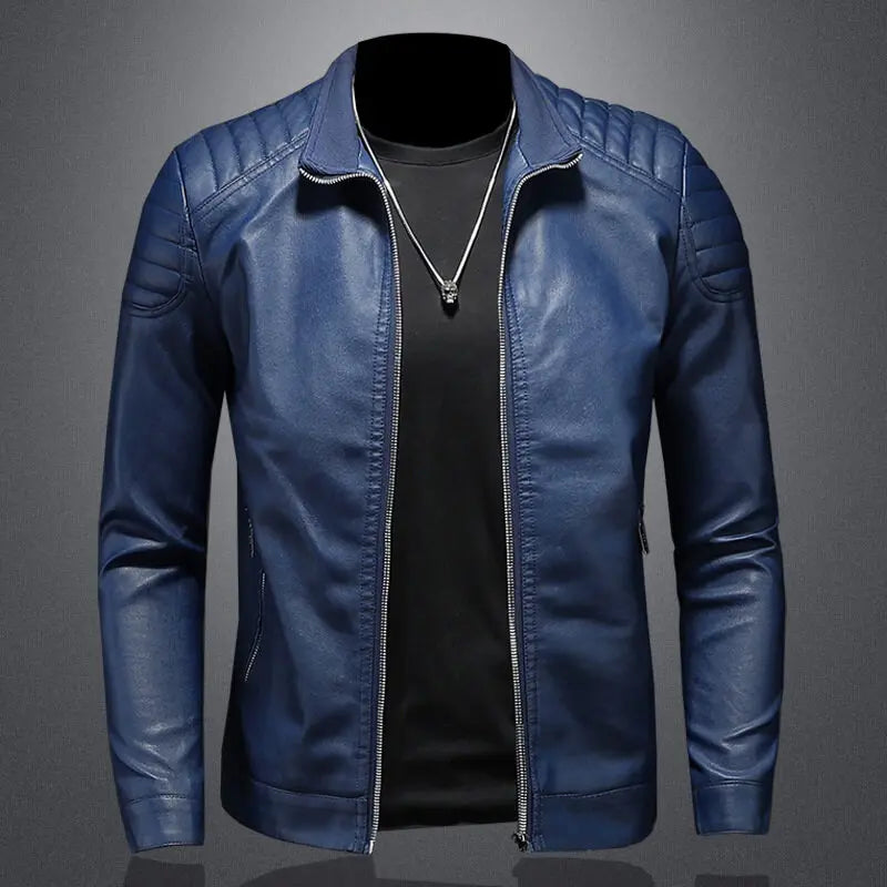 Premium Designer Lederjacke