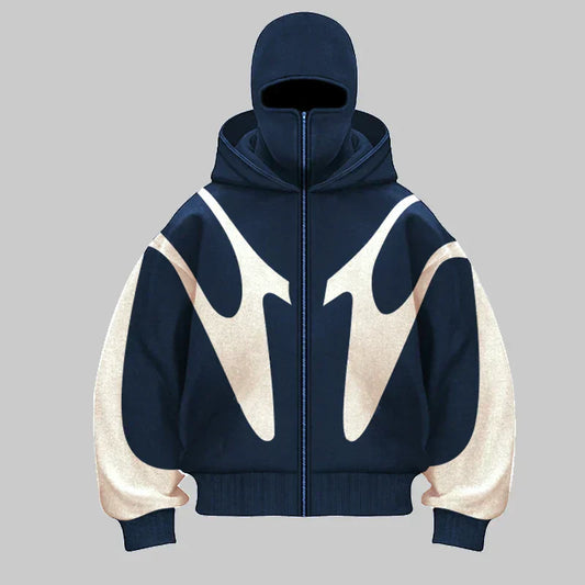 Ellery™ – Streetwear Balaclava Hoodie für Herren