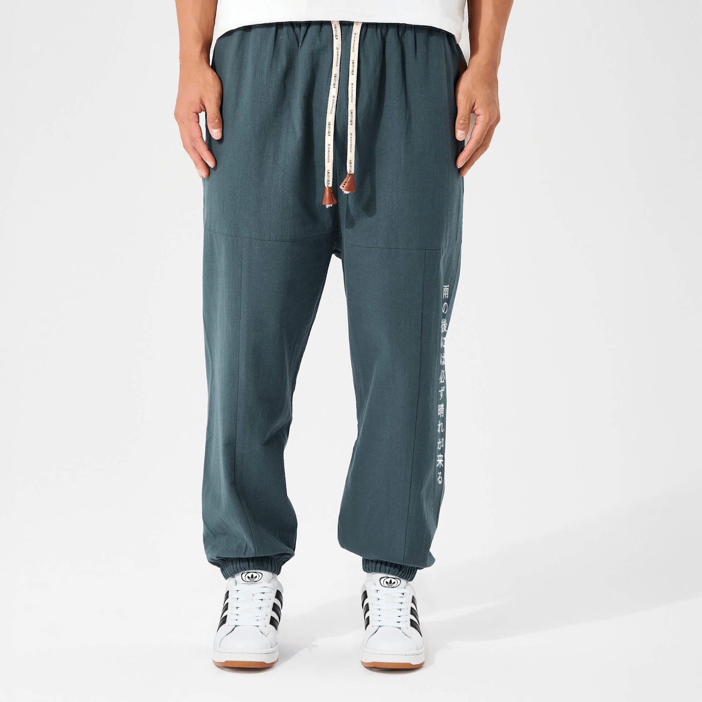 Shun - Bequeme Japanische Baumwoll-Haremhose
