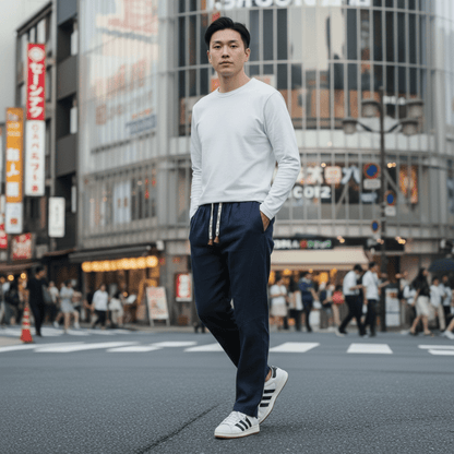 Tsuki - Japanische Komfort-Leinenhose