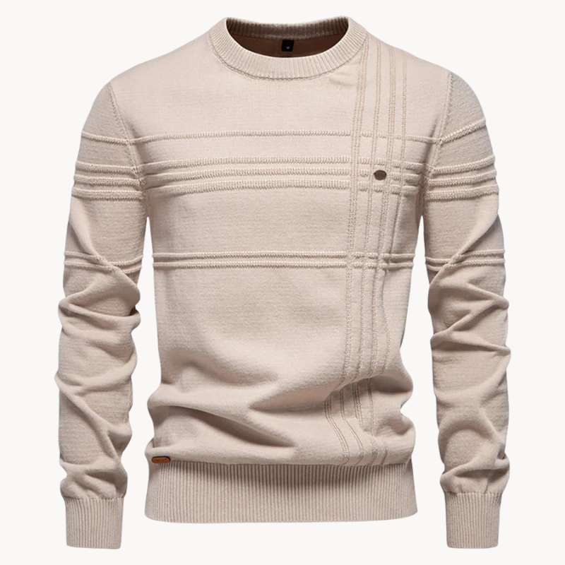 Van Tilburgh™ | Herrenpullover mit Karodesign