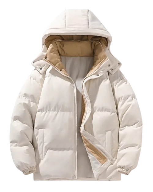Elegante Herren-Jacke mit Kapuze