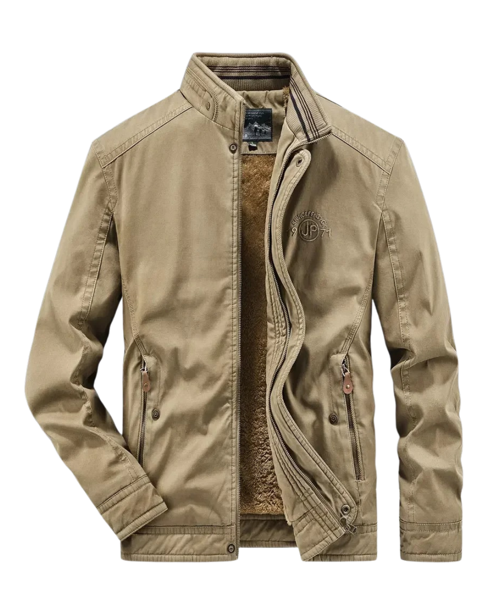 Elegante Parka-Bomberjacke