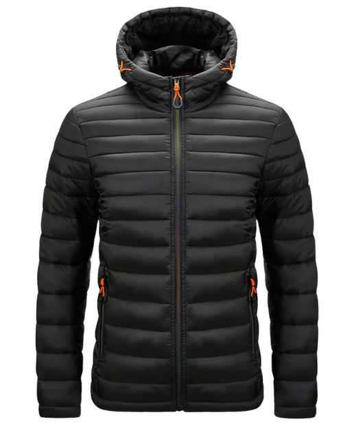 Elegante Jacke mit Kapuze