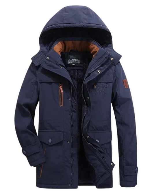 Elegante Gefütterte Winterjacke
