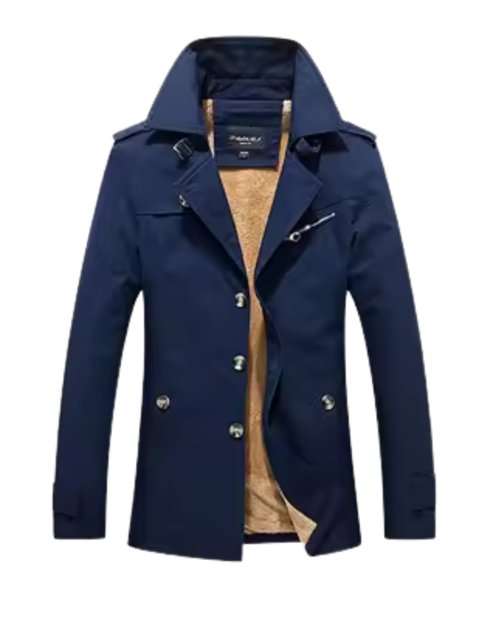 Eleganter Gefütterter Trenchcoat