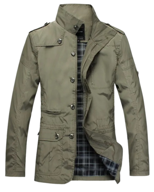 Elegante Winddichte Jacke