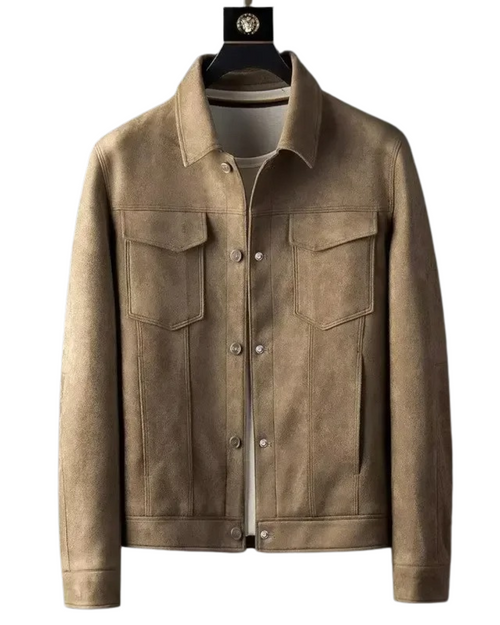 Schicke Lederjacke