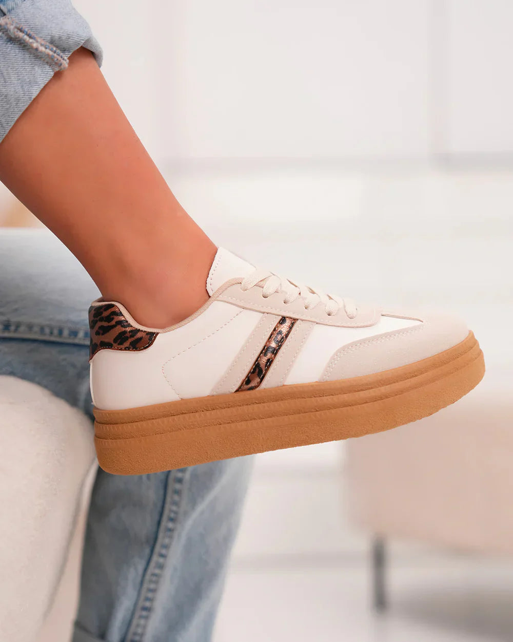 Boudine Beige Sneaker