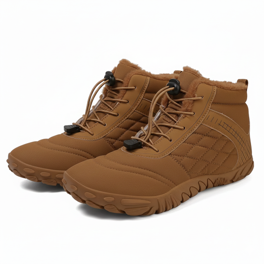 Gevoerde Barefoot Schoenen Heren en Dames zonder Veters Winter