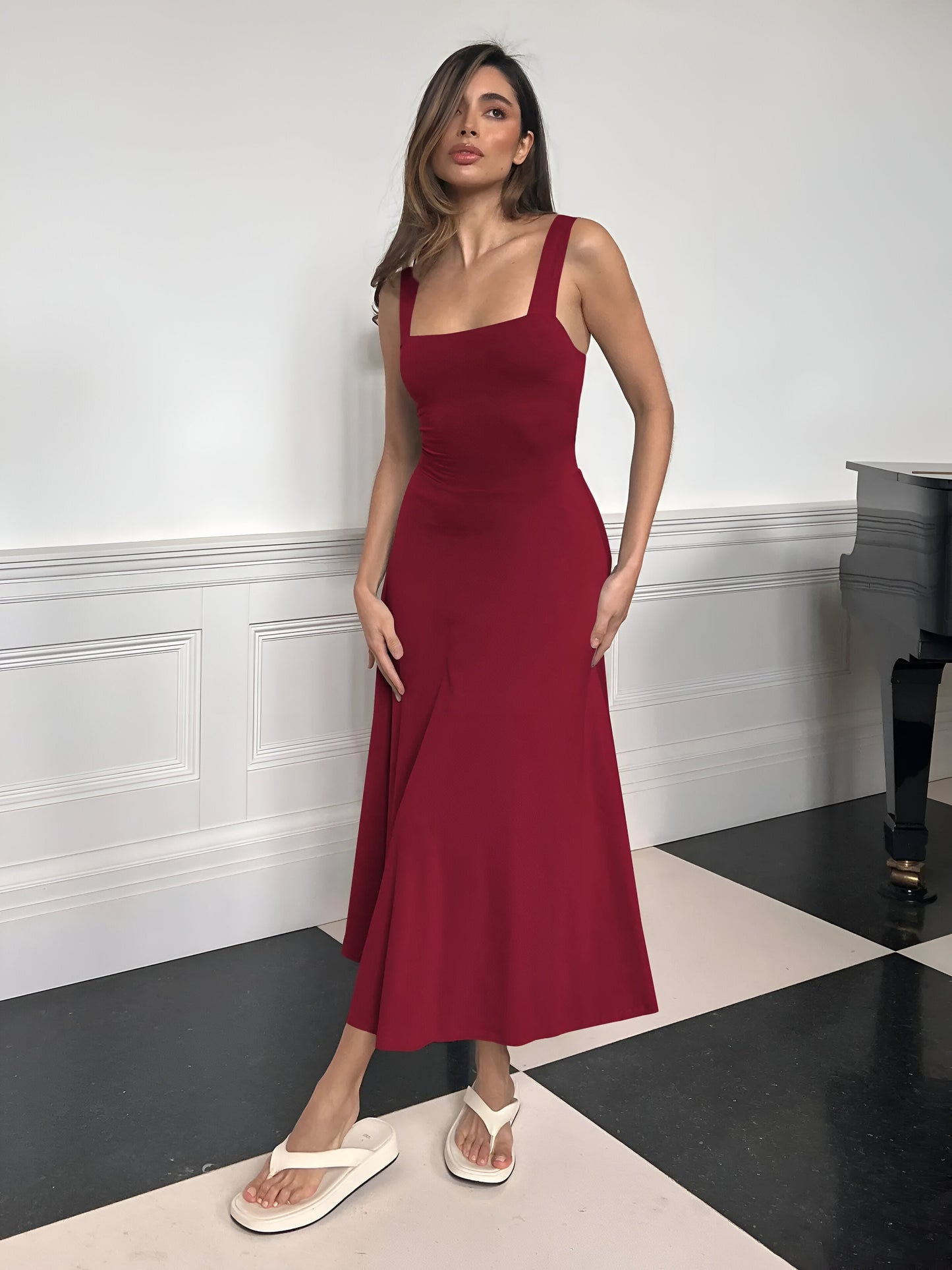 Siglinde™ – trendiges Midikleid