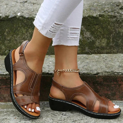 Jolie Damensandalen – Bequeme Keilsandalen für den Sommer