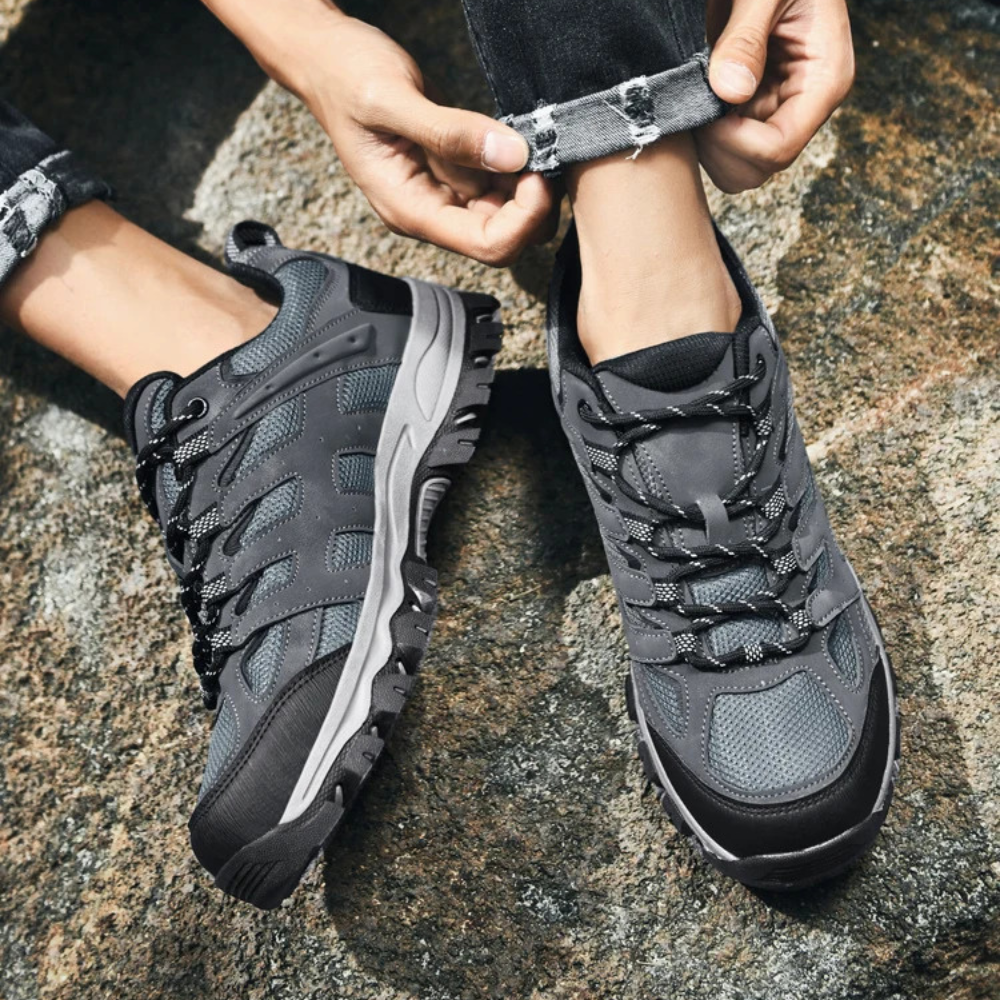 Heren comfortabele wandelschoenen - Outdoor