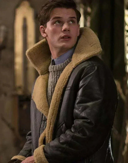 Fletcher™ | Premium Lammfelllederjacke