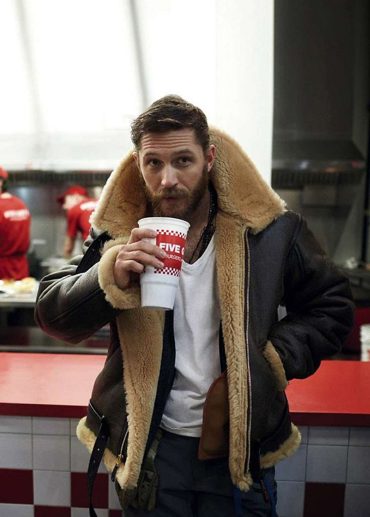 Fletcher™ | Premium Lammfelllederjacke