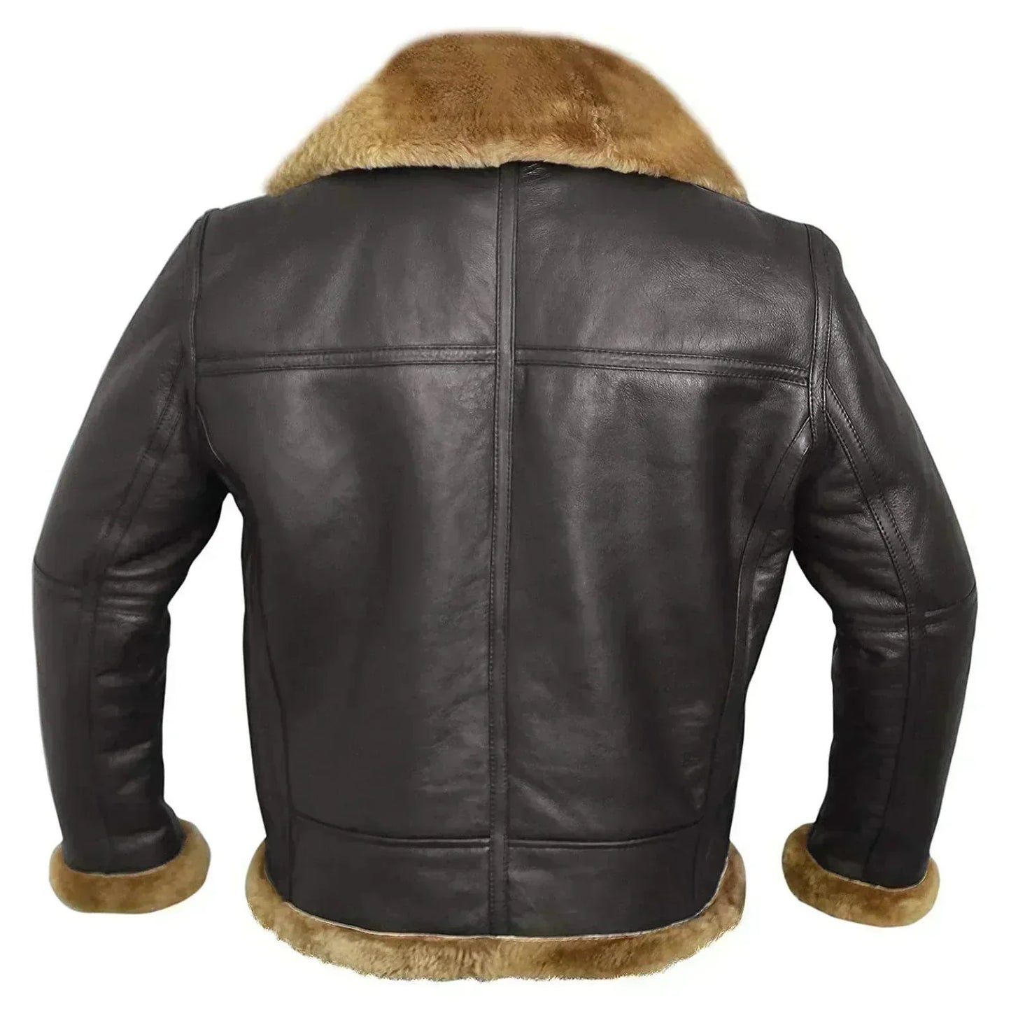 Fletcher™ | Premium Lammfelllederjacke
