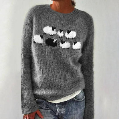 Lilou™ - Kuscheliger Schafpullover