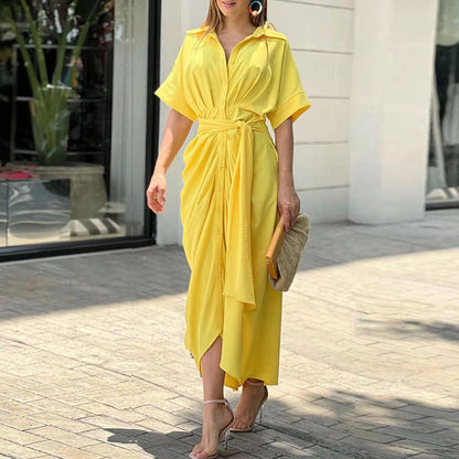 Amalthea™ – Luxuriöses Wickel-Maxikleid