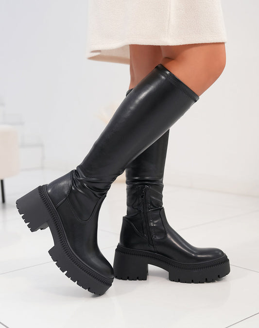 Iwana Schwarz Stiefel