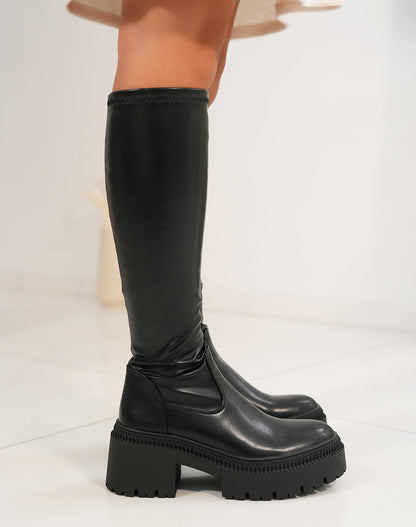 Iwana Schwarz Stiefel