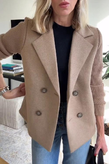 Sorelle™ – Eleganter Strickblazer für Damen