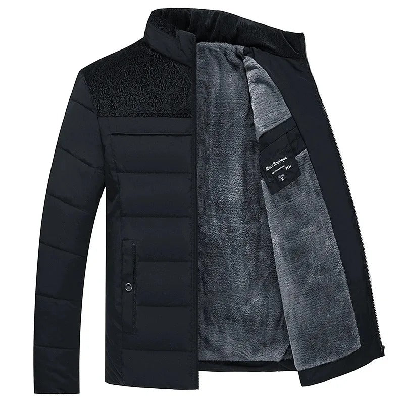 Elegante Gefütterte Steppjacke