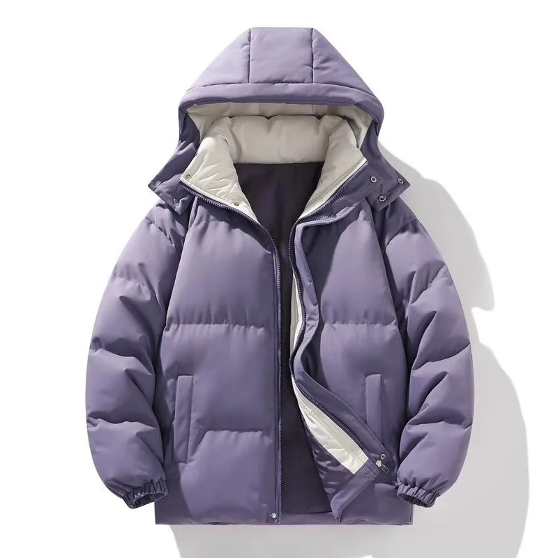 Elegante Herren-Jacke mit Kapuze
