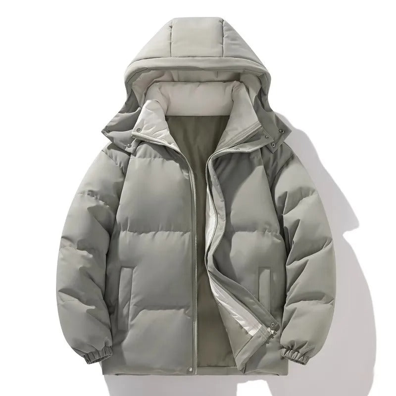 Elegante Herren-Jacke mit Kapuze